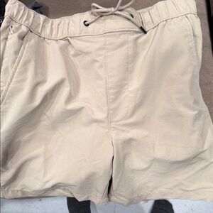 Goodfellow & Co Men's Beige Athletic Shorts
